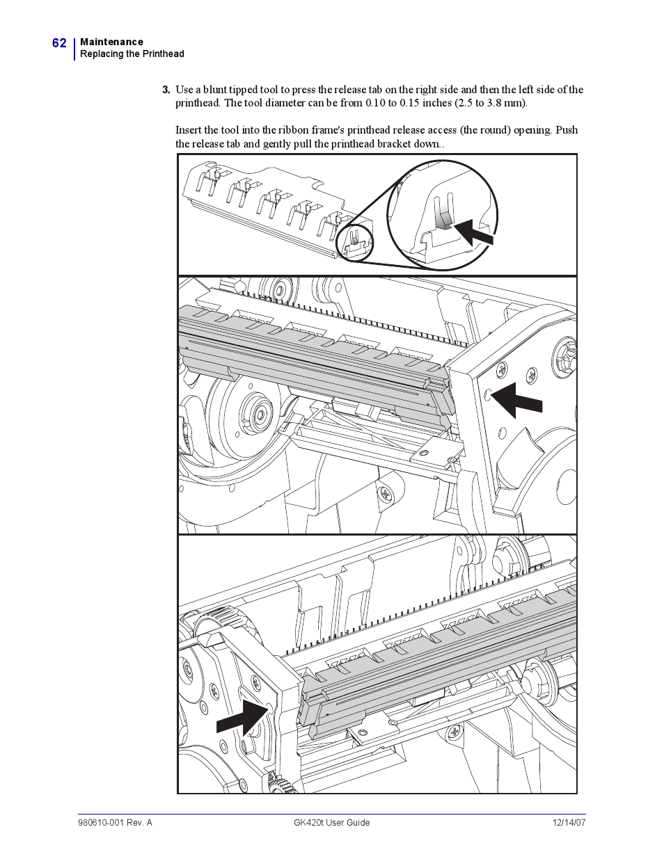 Rice Lake Zebra GK420t User Manual | Page 74 / 96