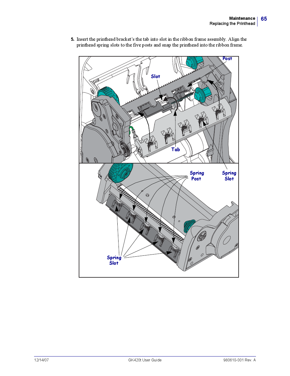 Rice Lake Zebra GK420t User Manual | Page 77 / 96