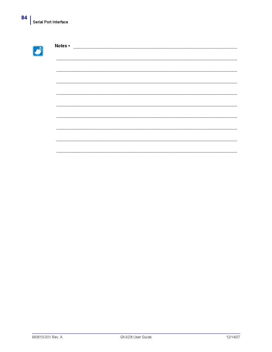 Rice Lake Zebra GK420t User Manual | Page 96 / 96