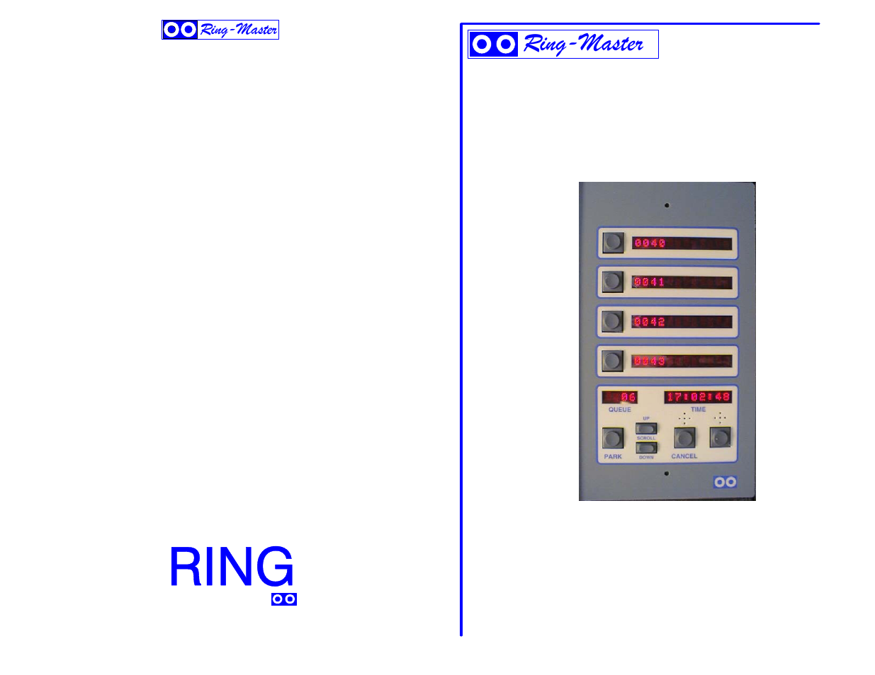 Ring, Ring-master user guide dad104 | Ring Communications DAD104 User Guide User Manual | Page 2 / 2