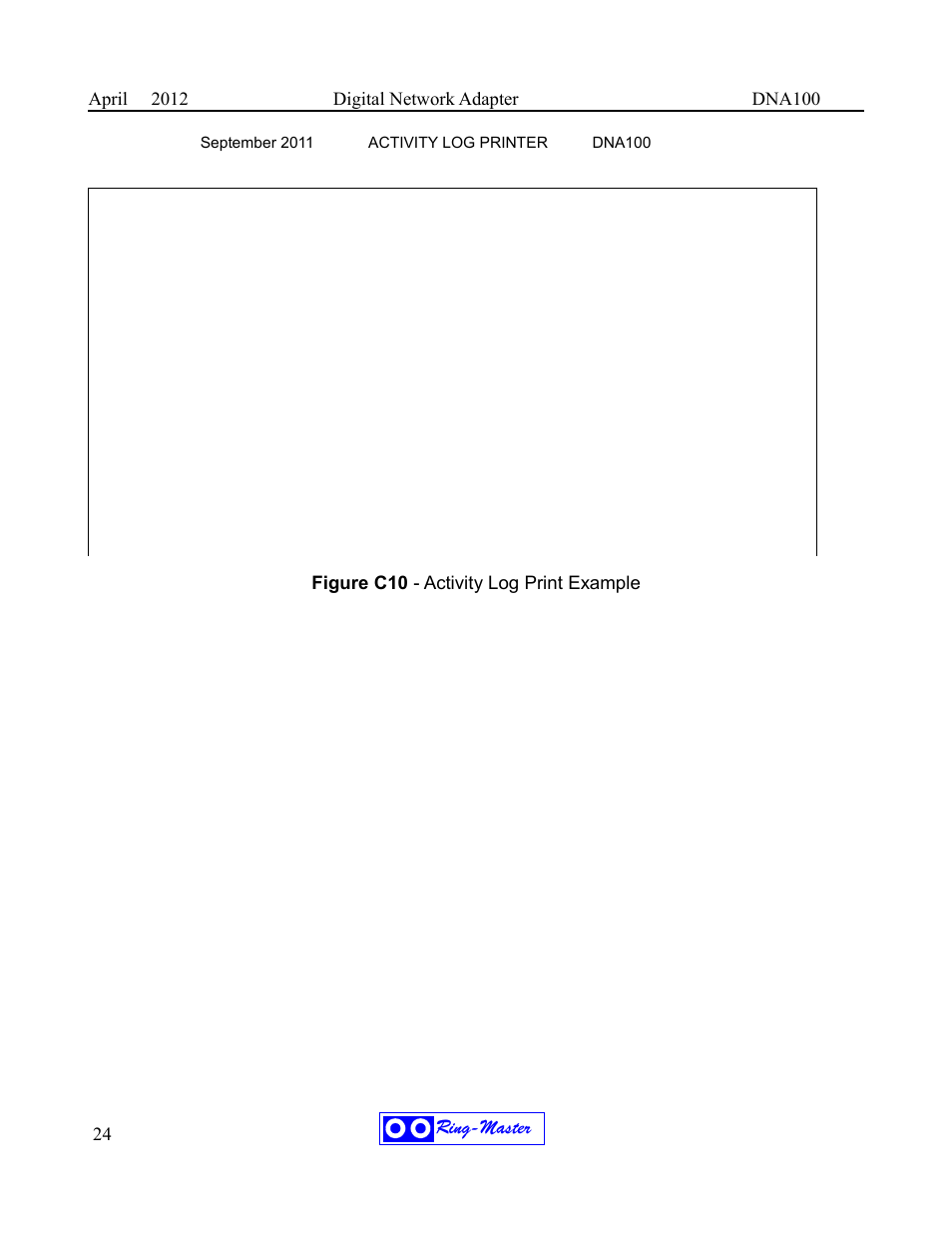 Ring Communications DNA100 User Manual | Page 28 / 28