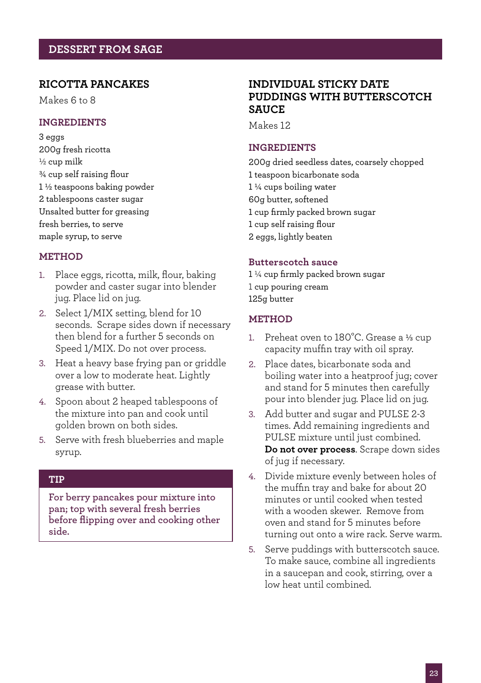 Sage Kinetix Control BBL605UK User Manual | Page 24 / 30