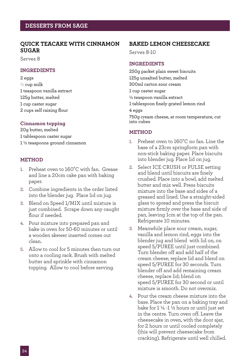 Sage Kinetix Control BBL605UK User Manual | Page 25 / 30