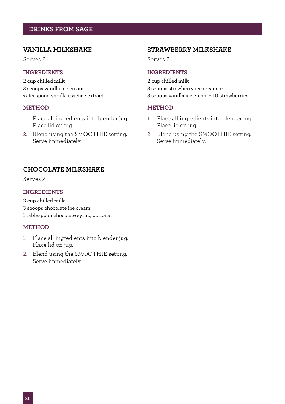 Sage Kinetix Control BBL605UK User Manual | Page 27 / 30