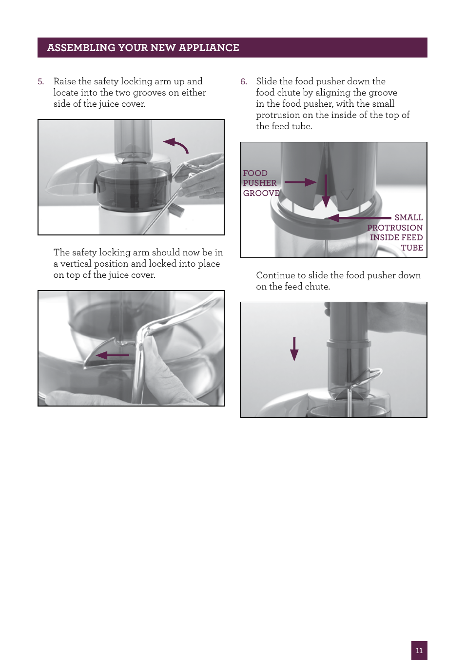 Sage Nutri Juicer BJE410UK User Manual | Page 12 / 40