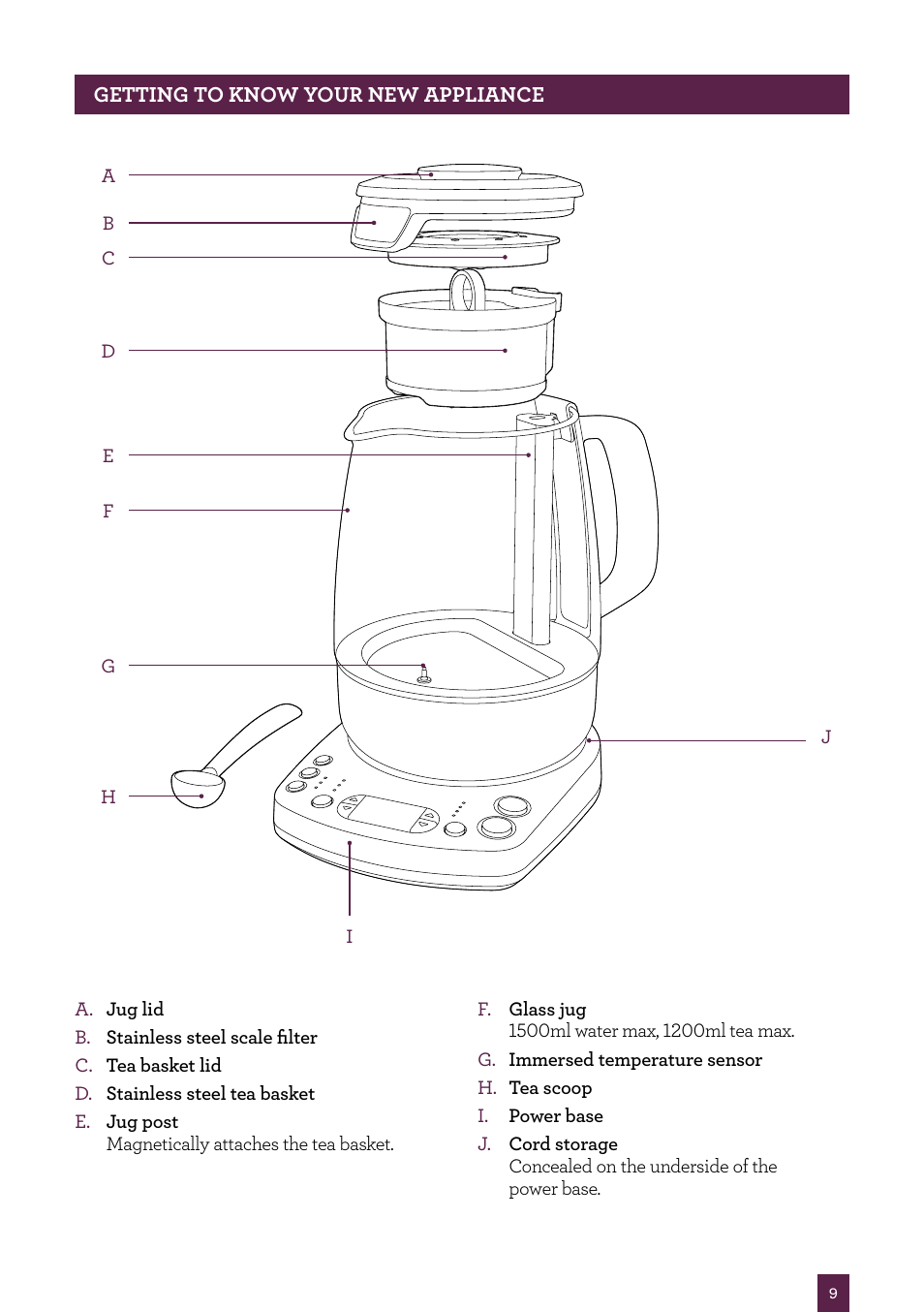 Sage Tea Maker BTM800UK User Manual | Page 10 / 32