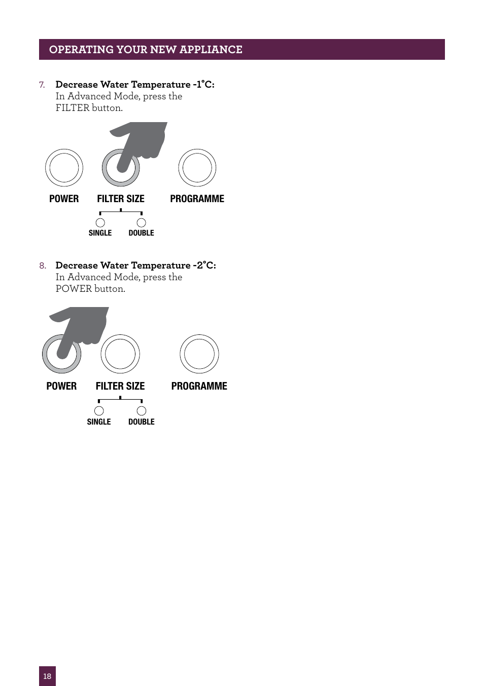 Sage Barista Express BES870UK User Manual | Page 19 / 36
