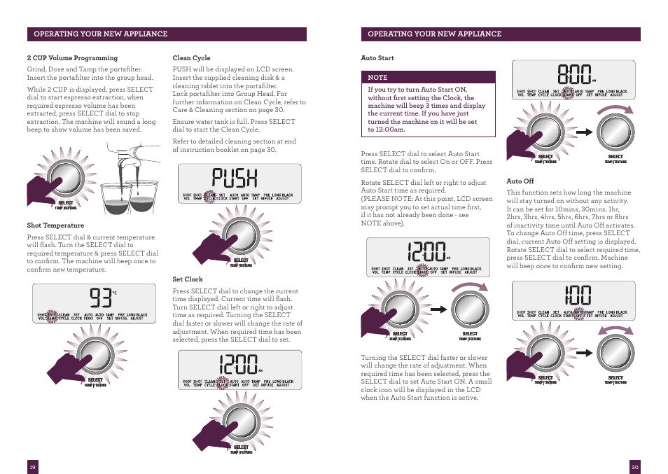 Sage Oracle BES980UK User Manual | Page 10 / 22