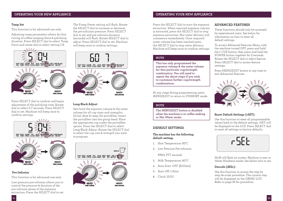 Sage Oracle BES980UK User Manual | Page 11 / 22