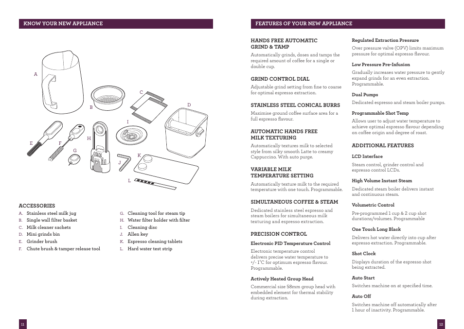 Sage Oracle BES980UK User Manual | Page 6 / 22