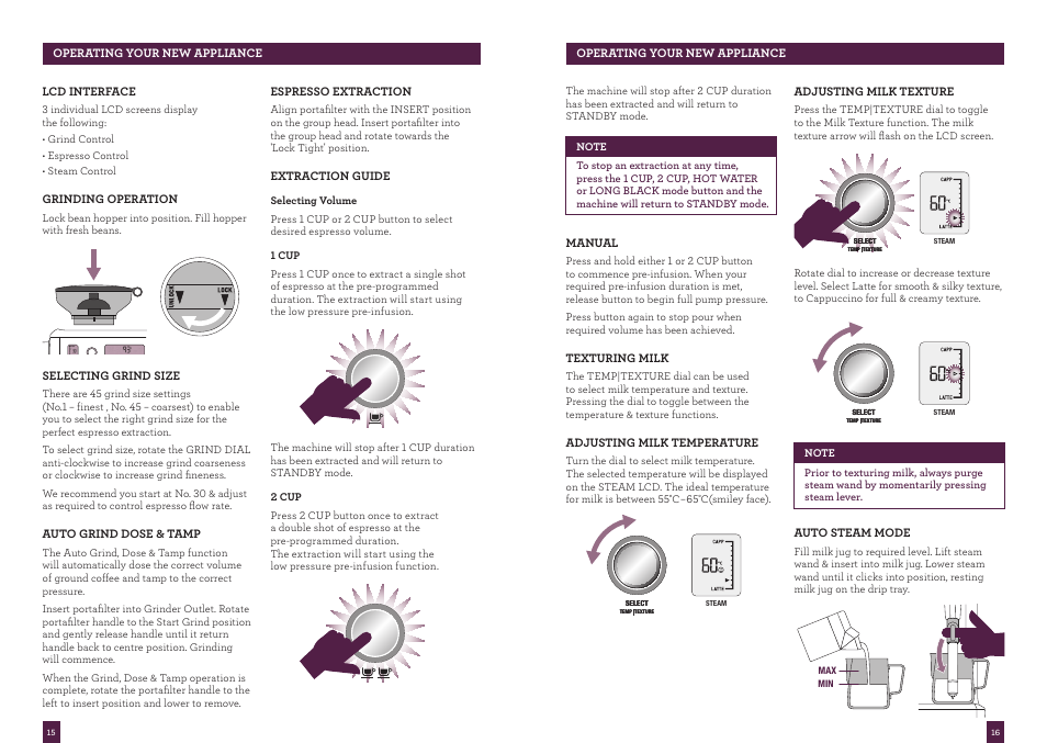 Sage Oracle BES980UK User Manual | Page 8 / 22