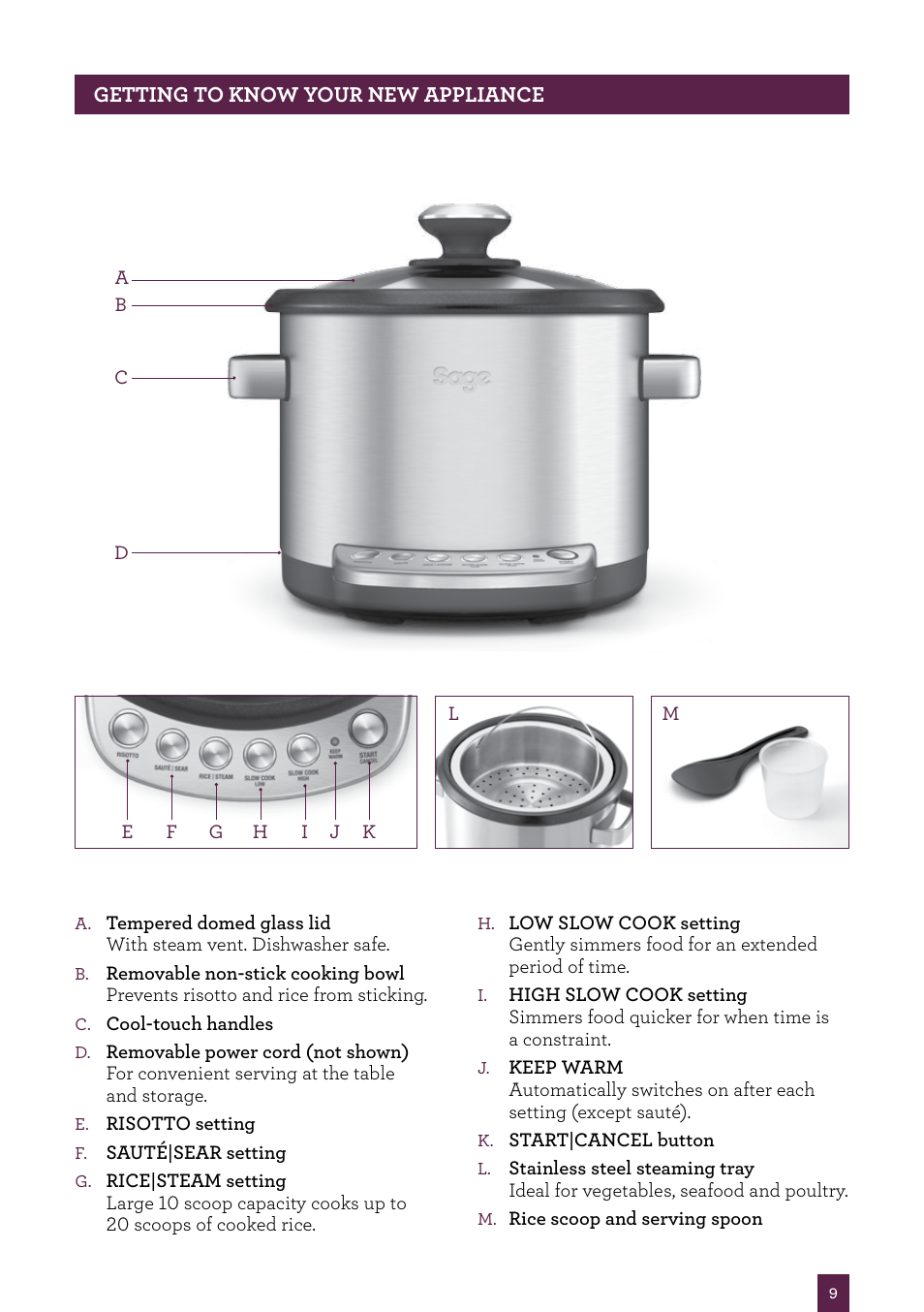 Sage Multi Cooker BRC600UK User Manual | Page 10 / 28