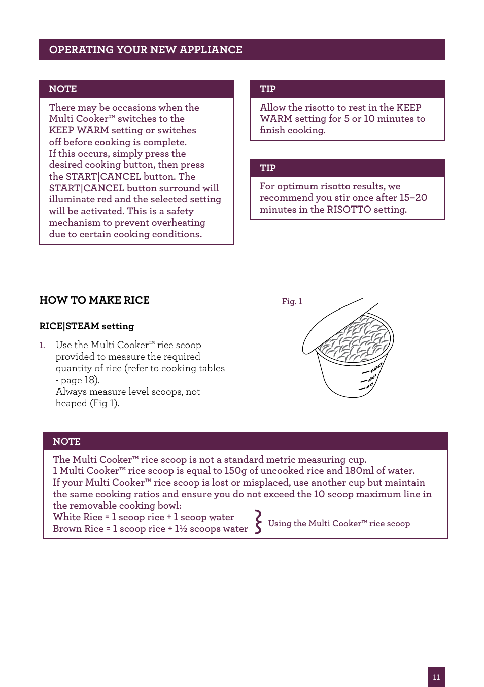 Sage Multi Cooker BRC600UK User Manual | Page 12 / 28