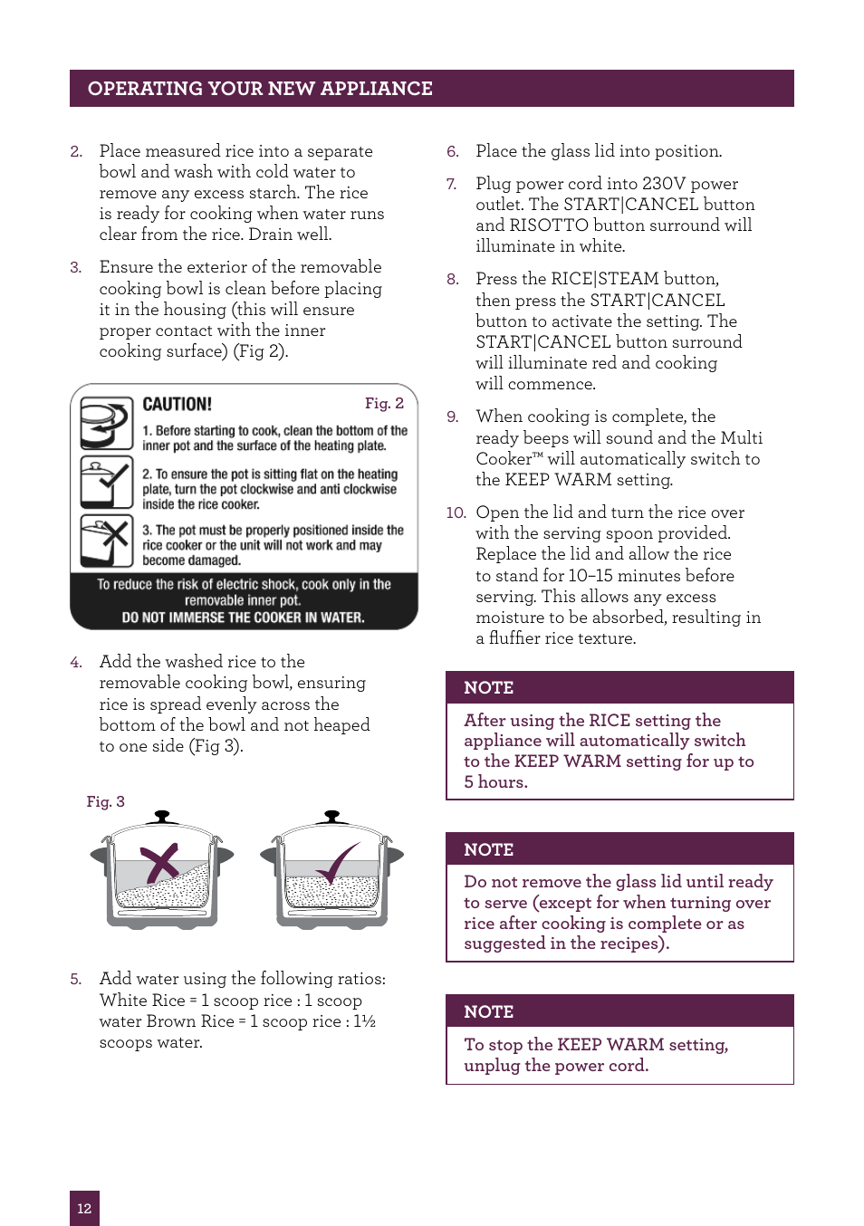 Sage Multi Cooker BRC600UK User Manual | Page 13 / 28