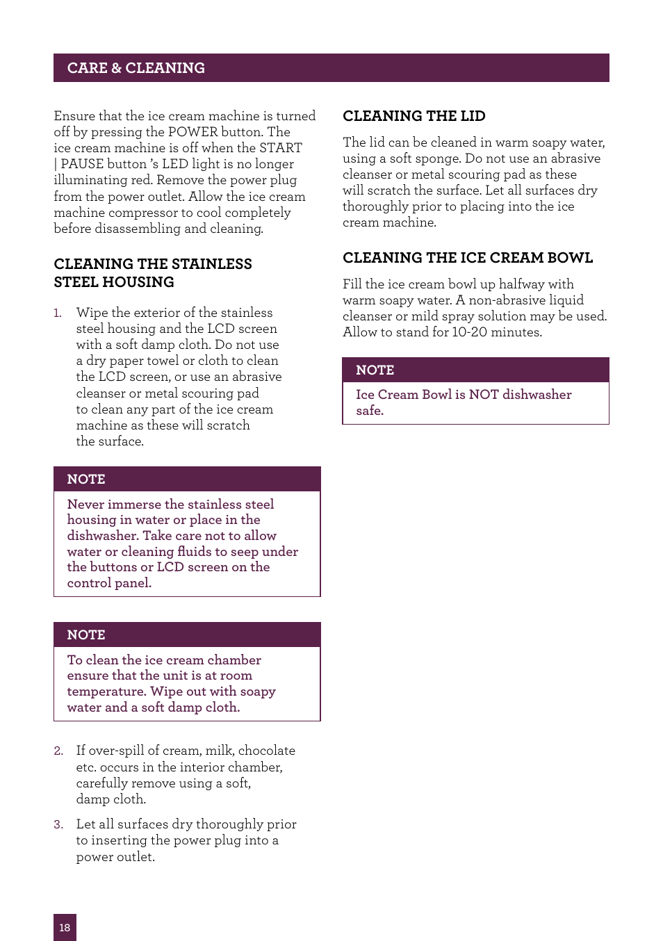 Sage Smart Scoop BCI600UK User Manual | Page 19 / 38
