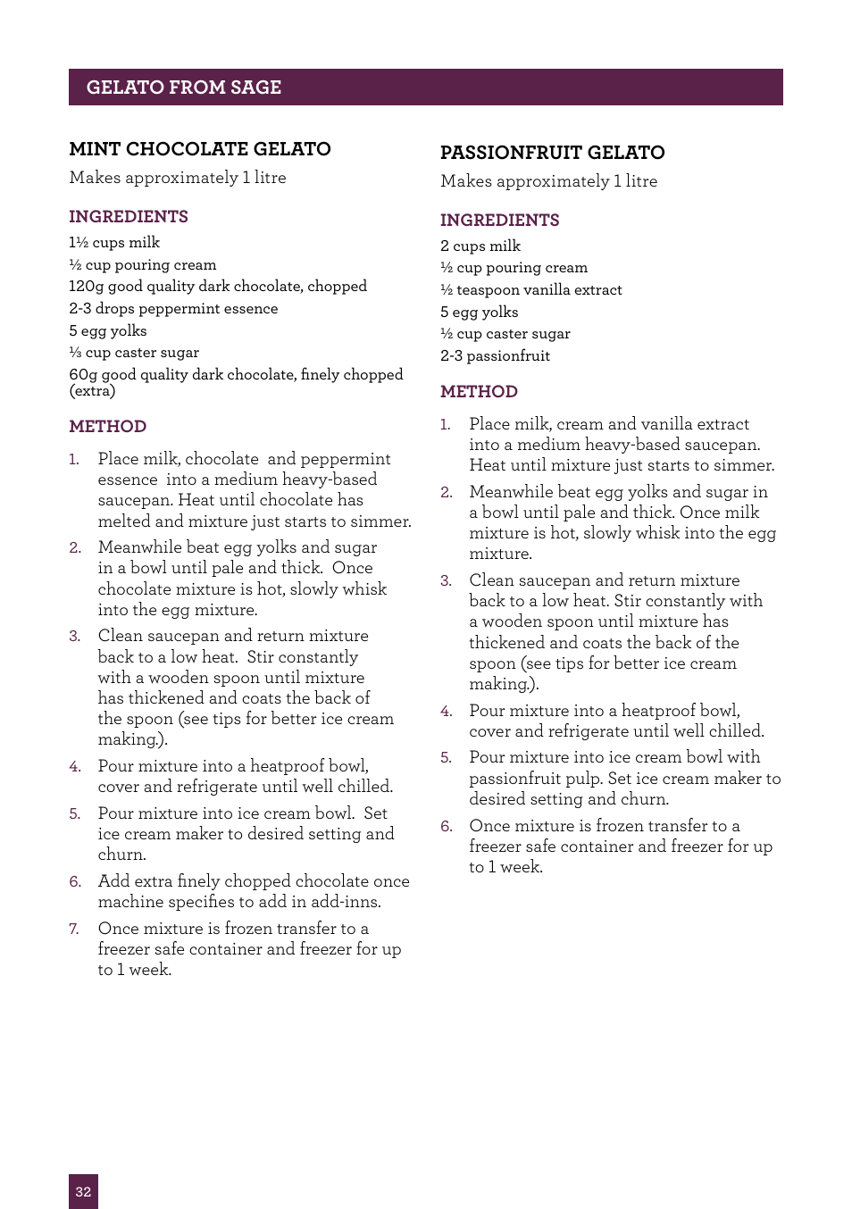 Sage Smart Scoop BCI600UK User Manual | Page 33 / 38
