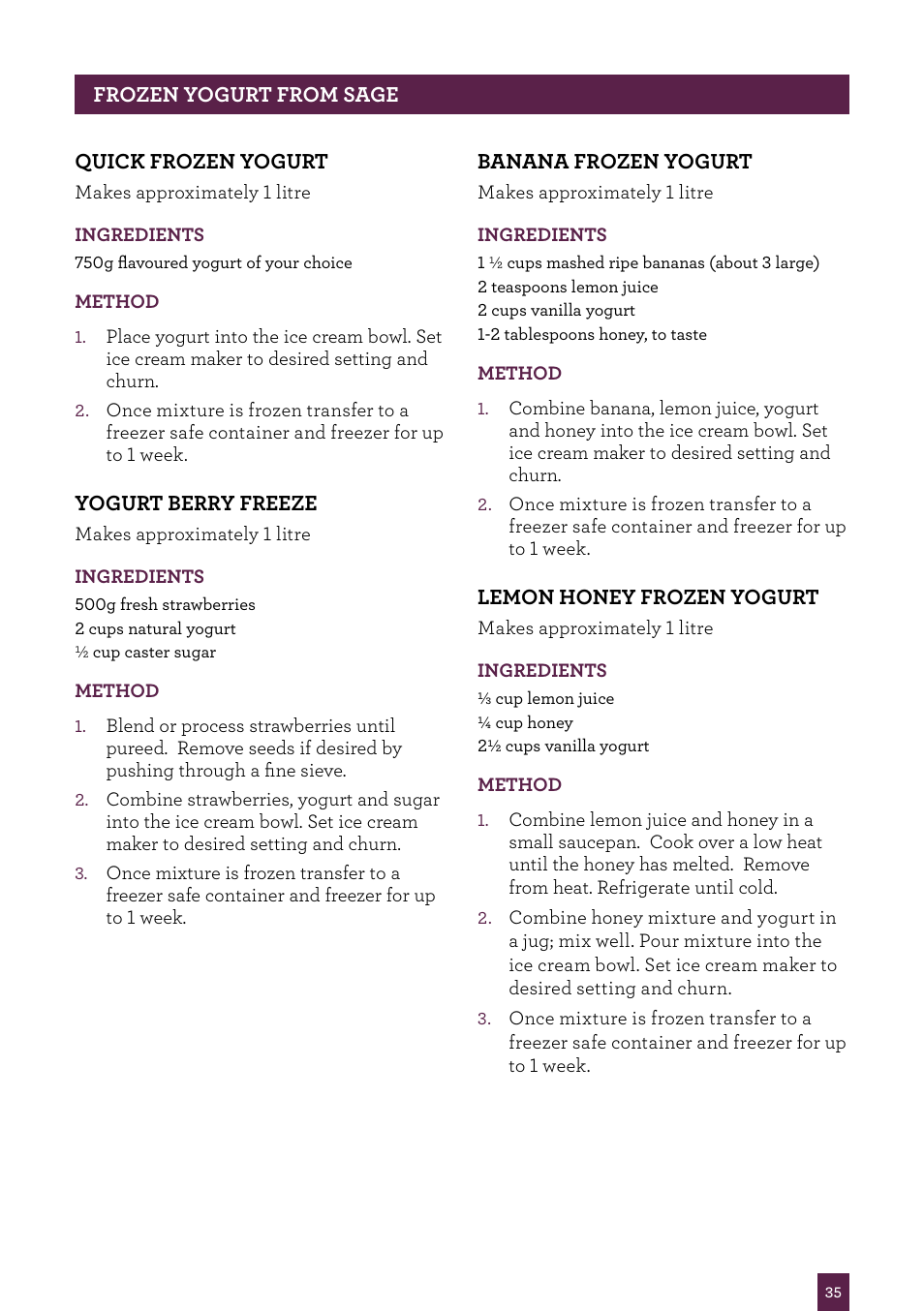 Sage Smart Scoop BCI600UK User Manual | Page 36 / 38
