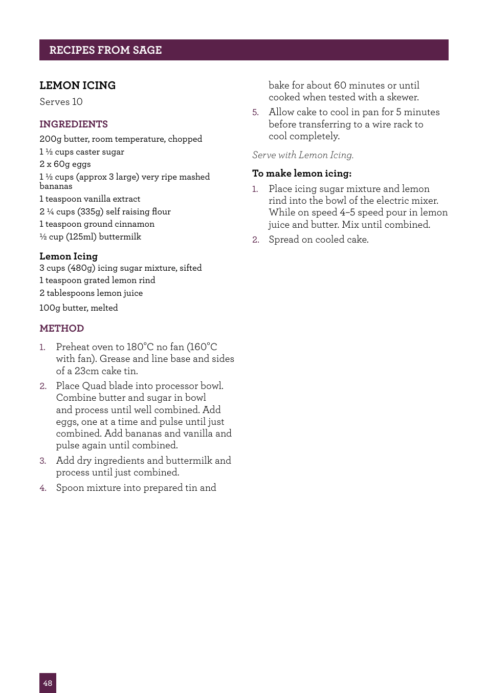 Sage Kitchen Wizz Pro BFP800UK User Manual | Page 49 / 54