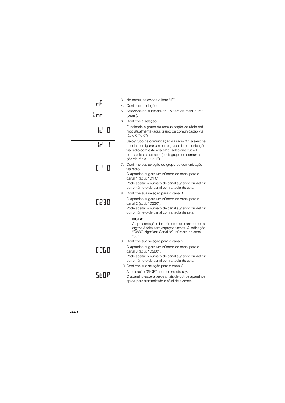 Seca 757 band_1 User Manual | Page 244 / 307