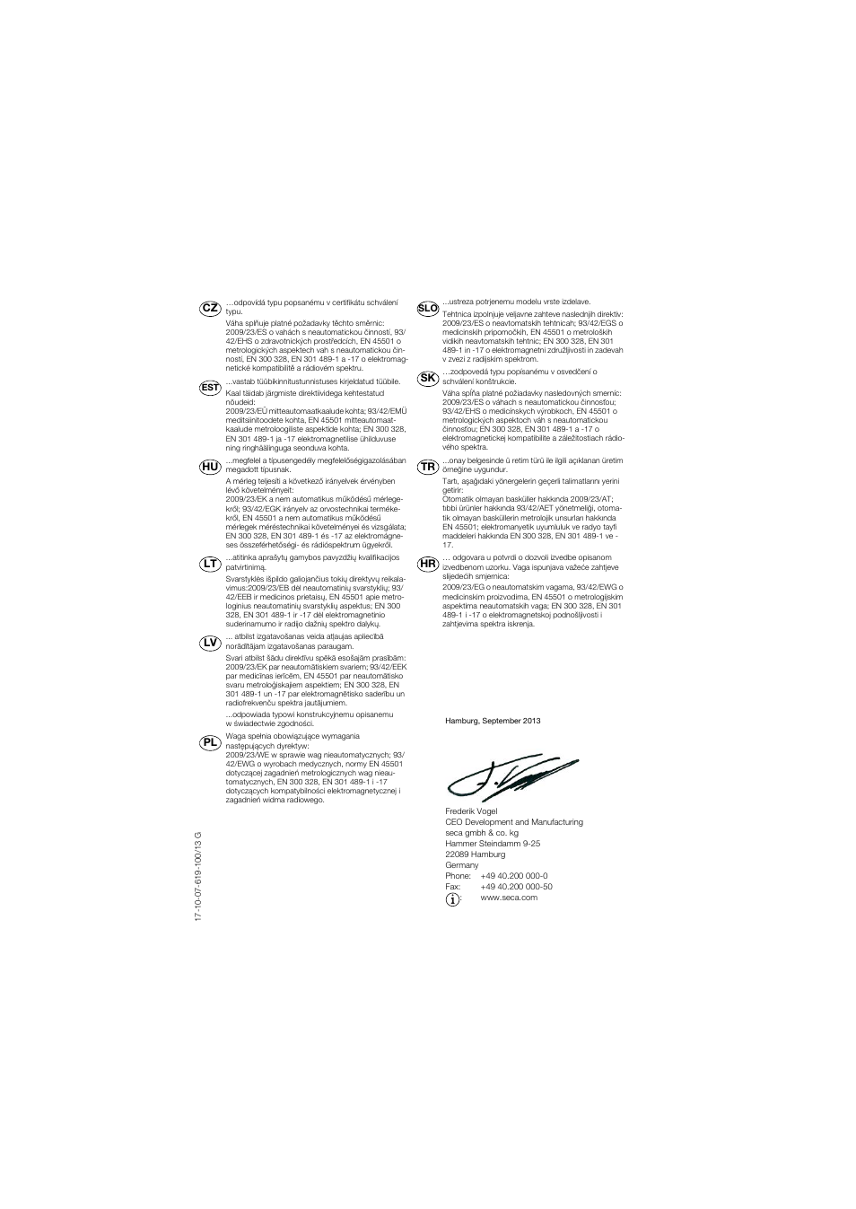 Seca 757 band_1 User Manual | Page 307 / 307