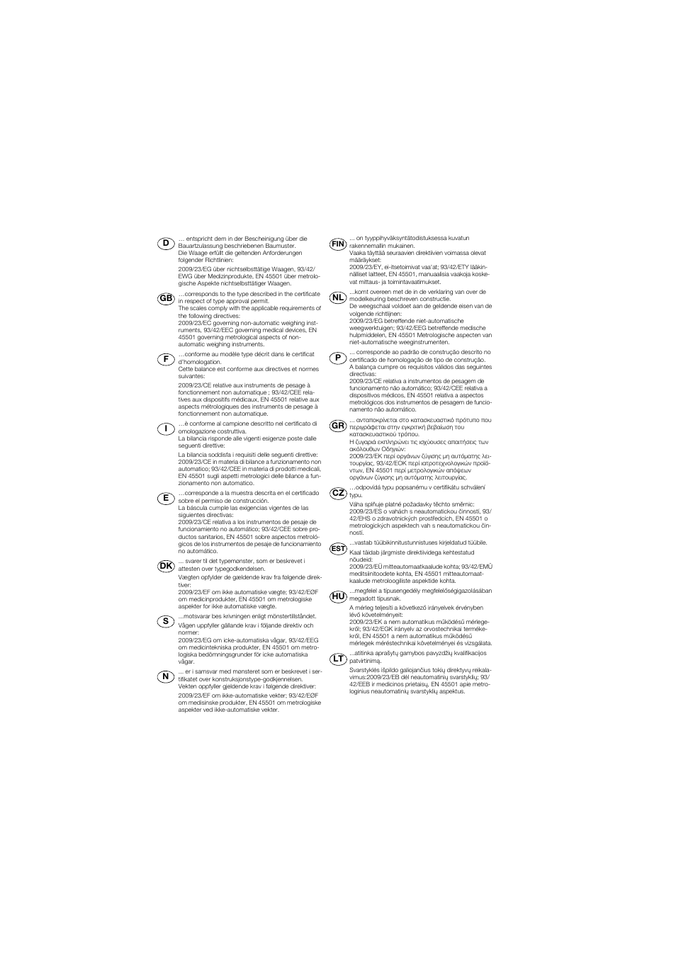 Seca 745 band_1 User Manual | Page 157 / 164