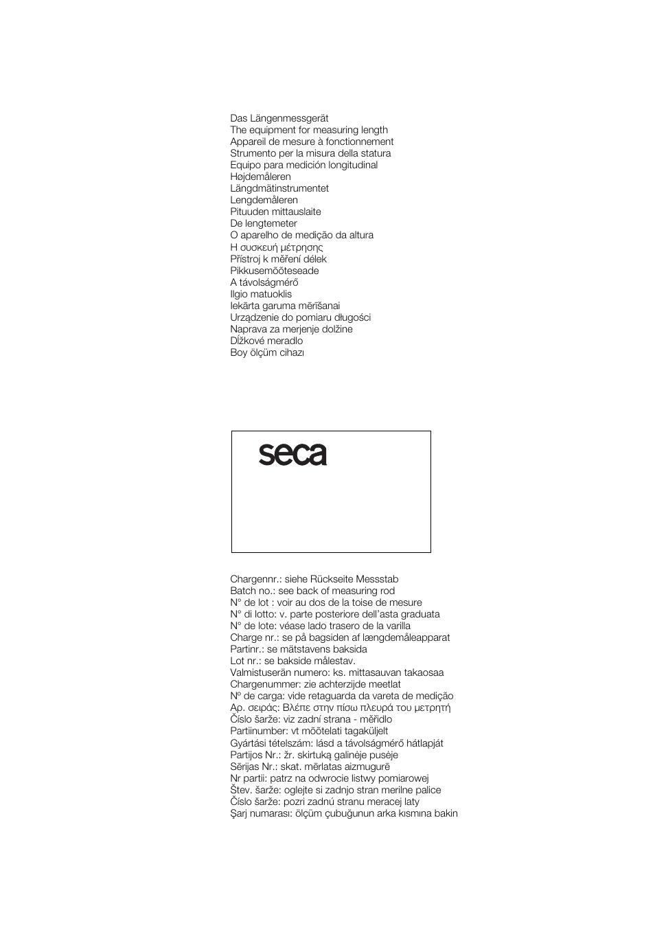 Seca 201_inch User Manual | Page 21 / 24
