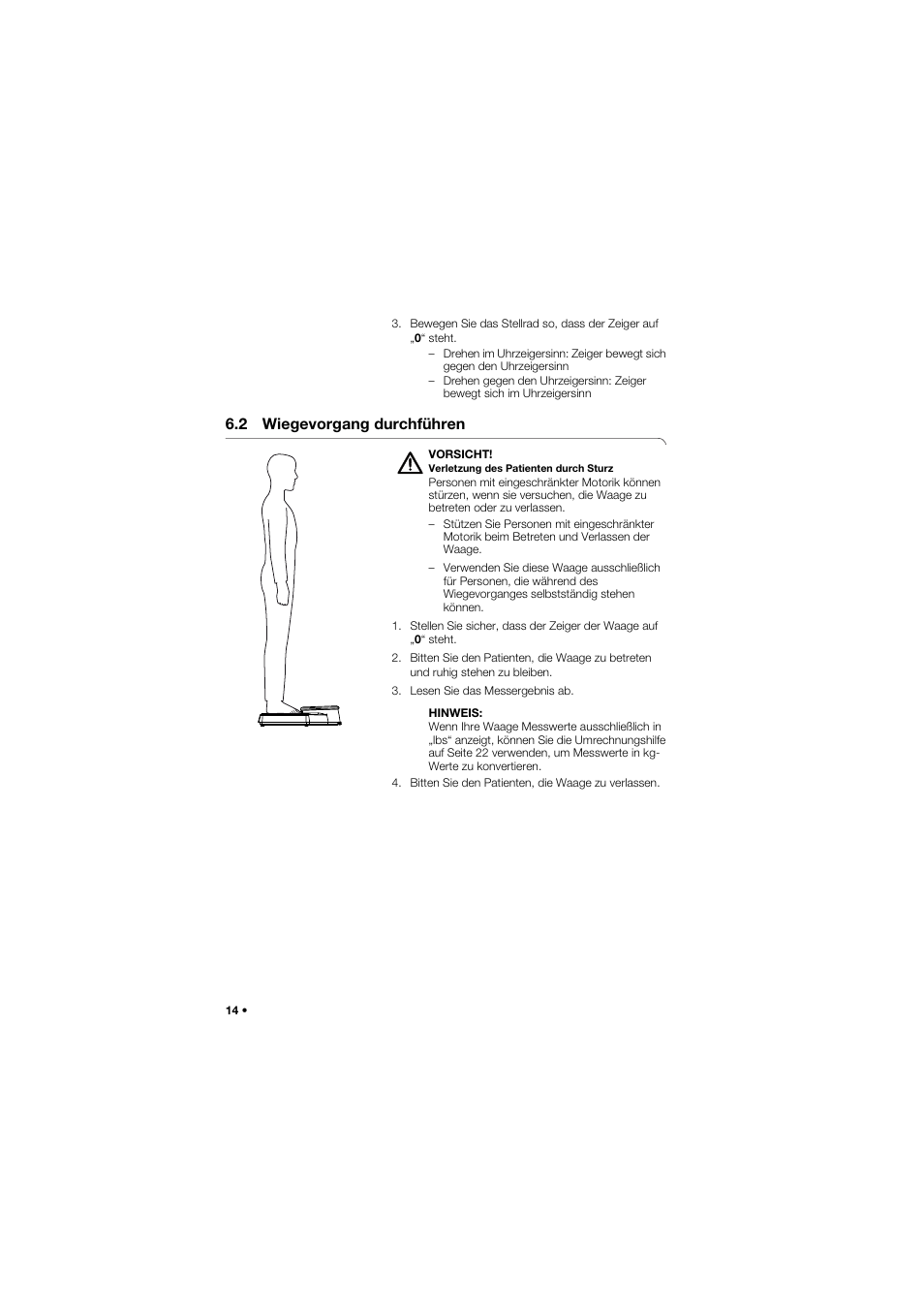 2 wiegevorgang durchführen | Seca 762 User Manual | Page 14 / 156
