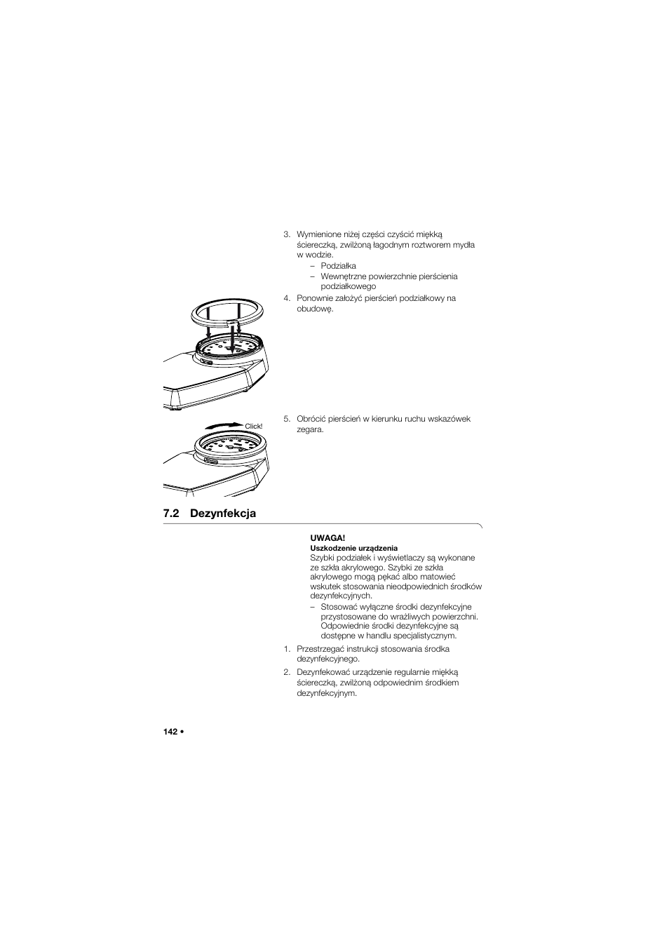 2 dezynfekcja | Seca 762 User Manual | Page 142 / 156