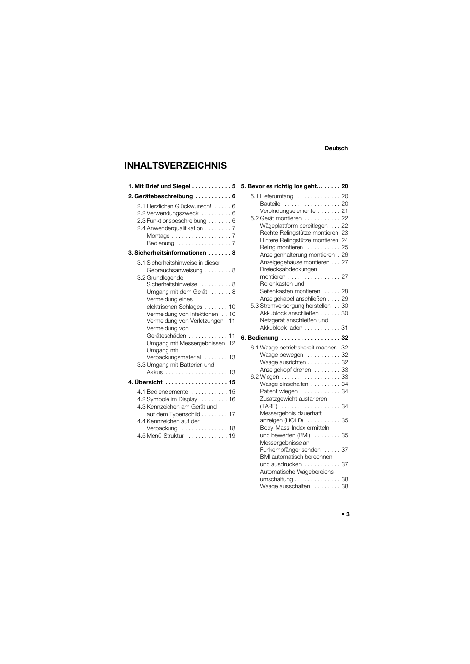 Seca 645 band_1 User Manual | Page 3 / 417