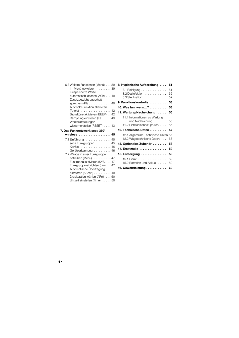 Seca 645 band_1 User Manual | Page 4 / 417