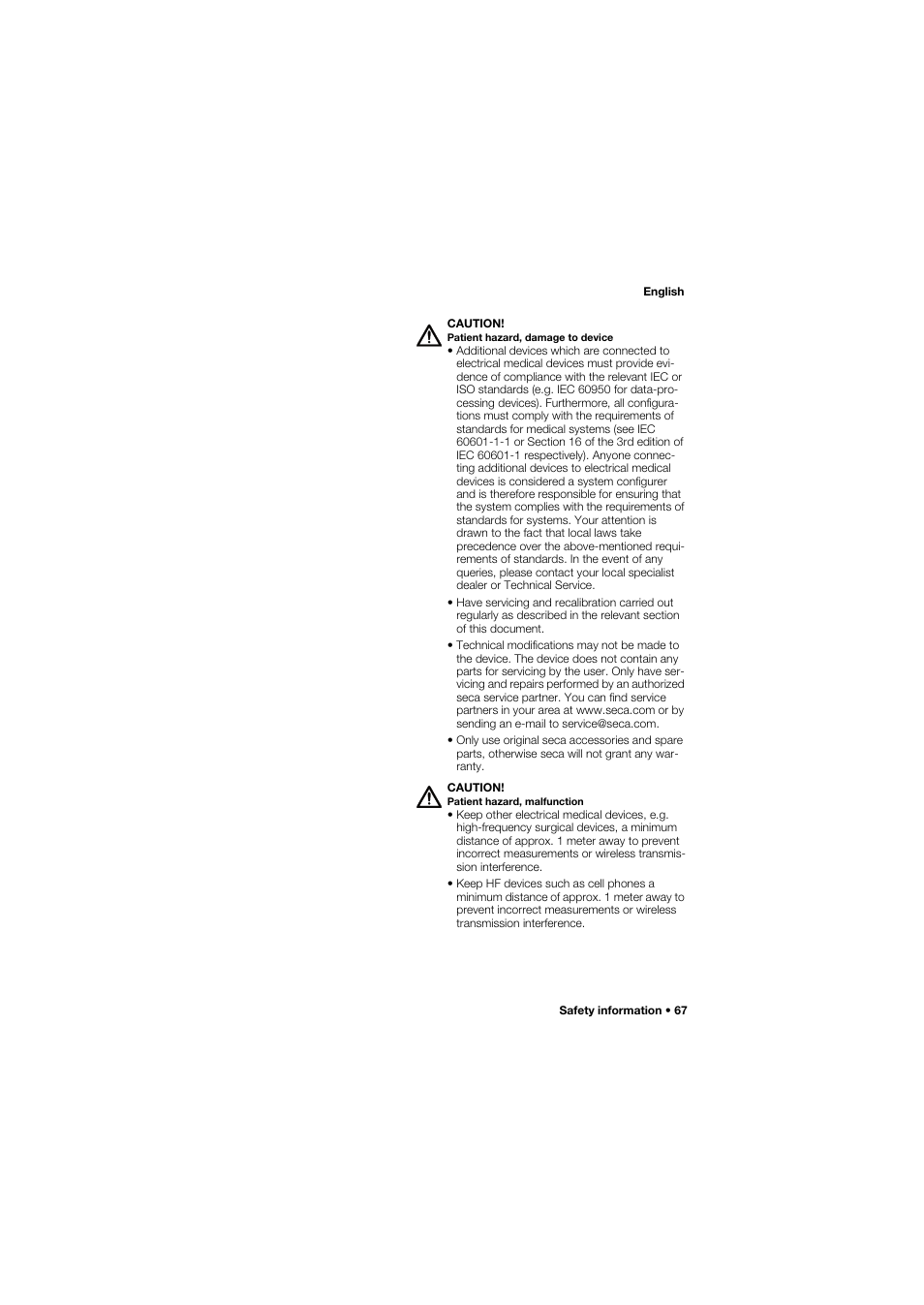 Seca 645 band_1 User Manual | Page 67 / 417