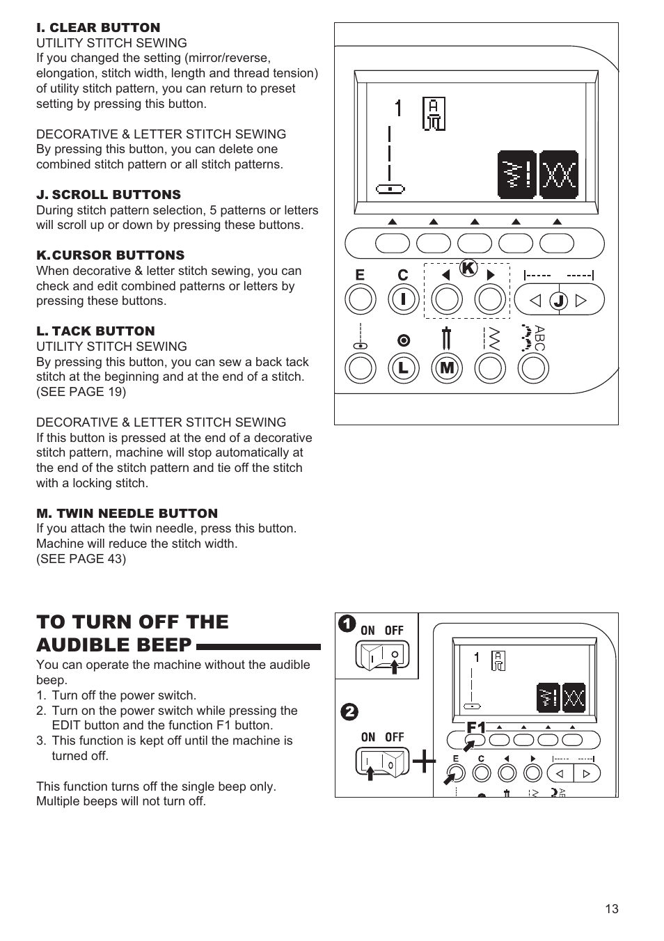 SINGER 9970 User Manual | Page 13 / 60