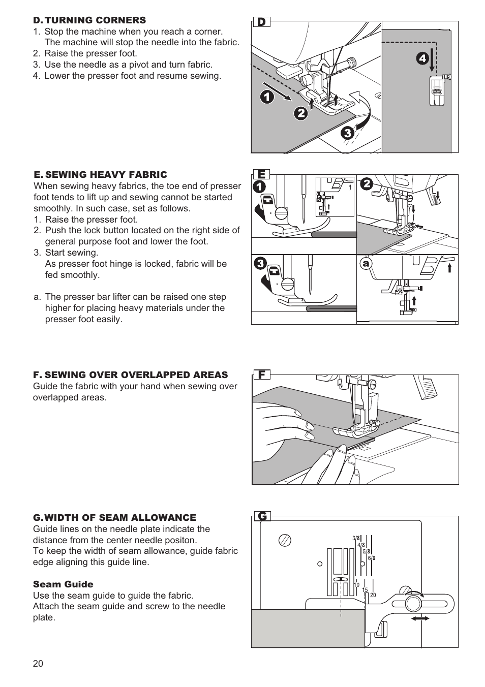 SINGER 9970 User Manual | Page 20 / 60