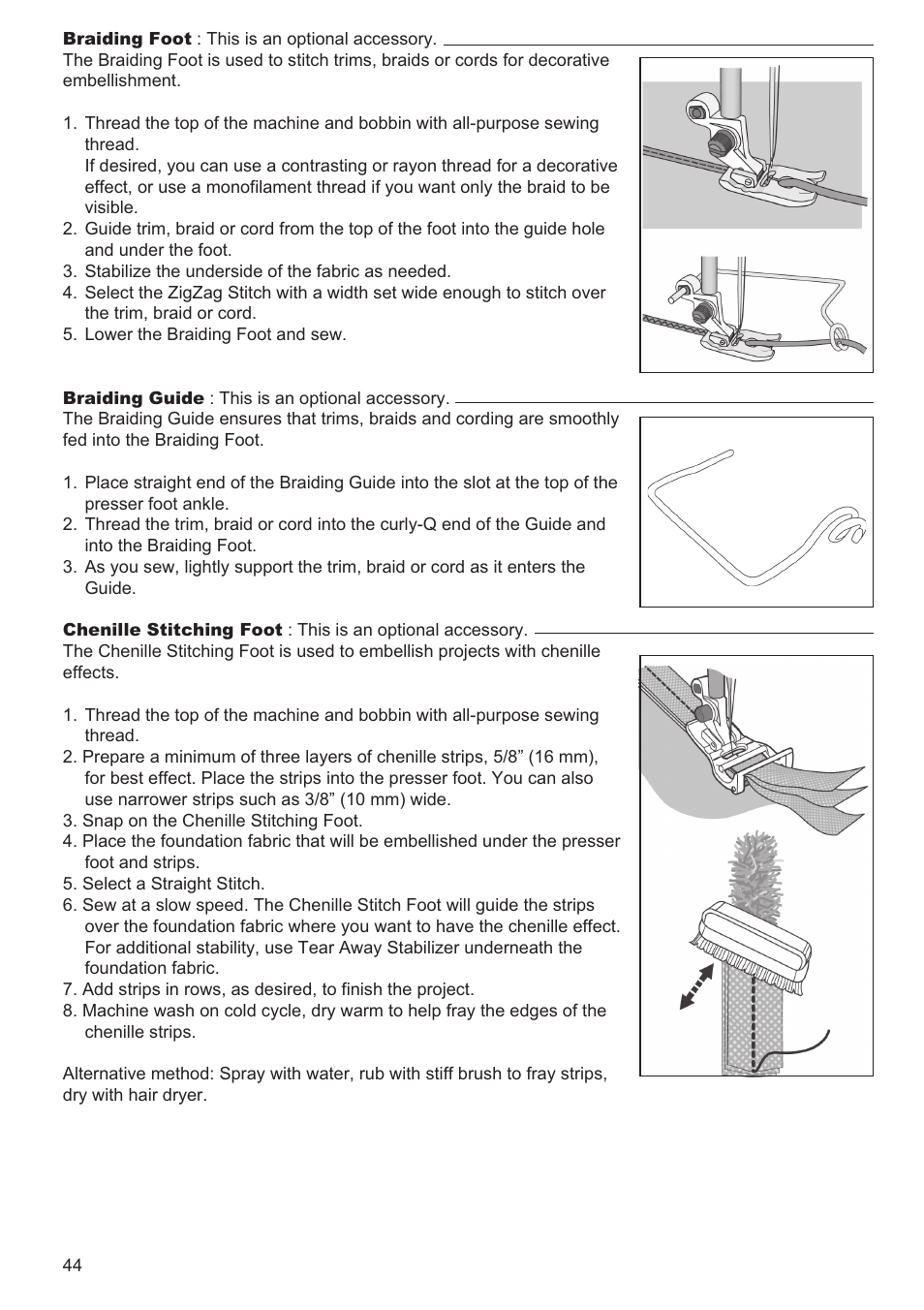 SINGER 9970 User Manual | Page 44 / 60