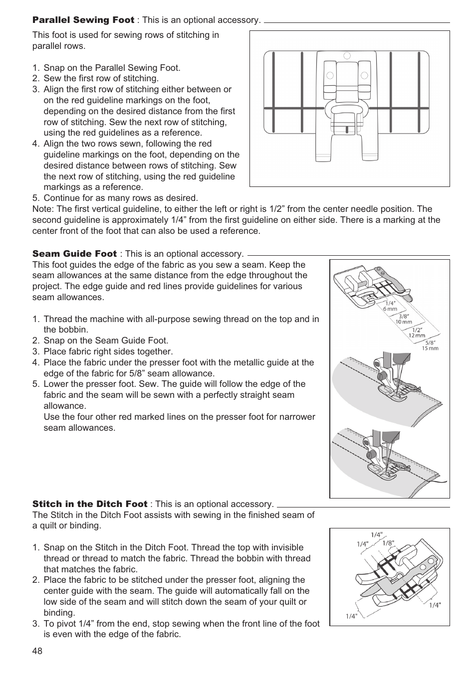 SINGER 9970 User Manual | Page 48 / 60