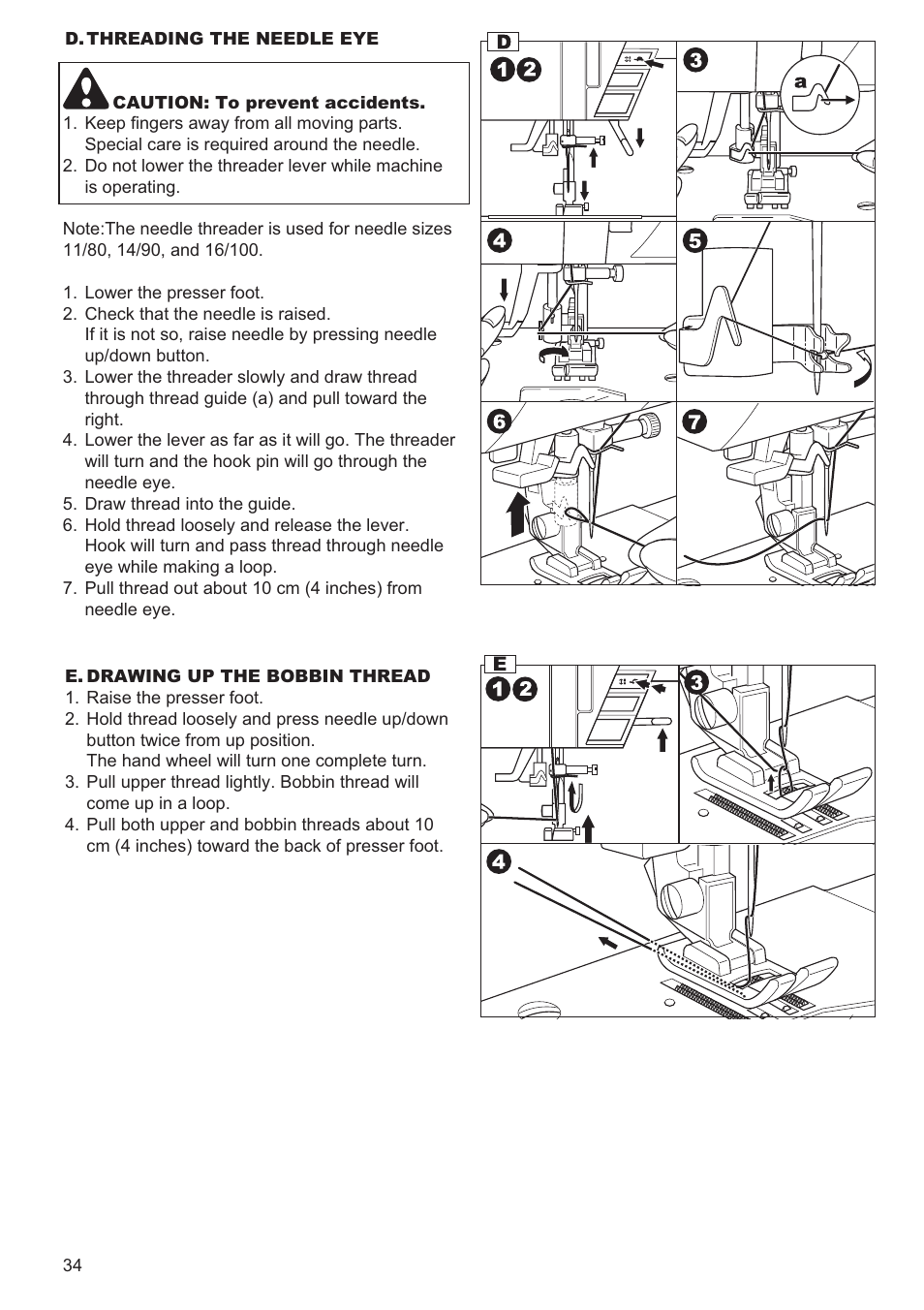 SINGER 9960 QUANTUM STYLIST User Manual | Page 34 / 108
