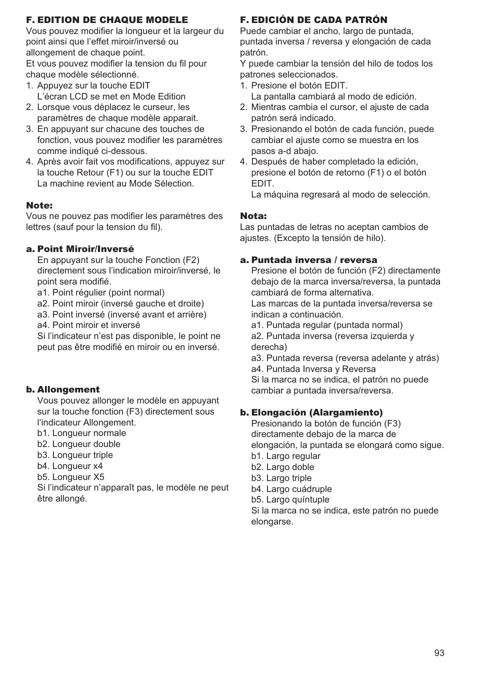 SINGER 9960 QUANTUM STYLIST User Manual | Page 93 / 108