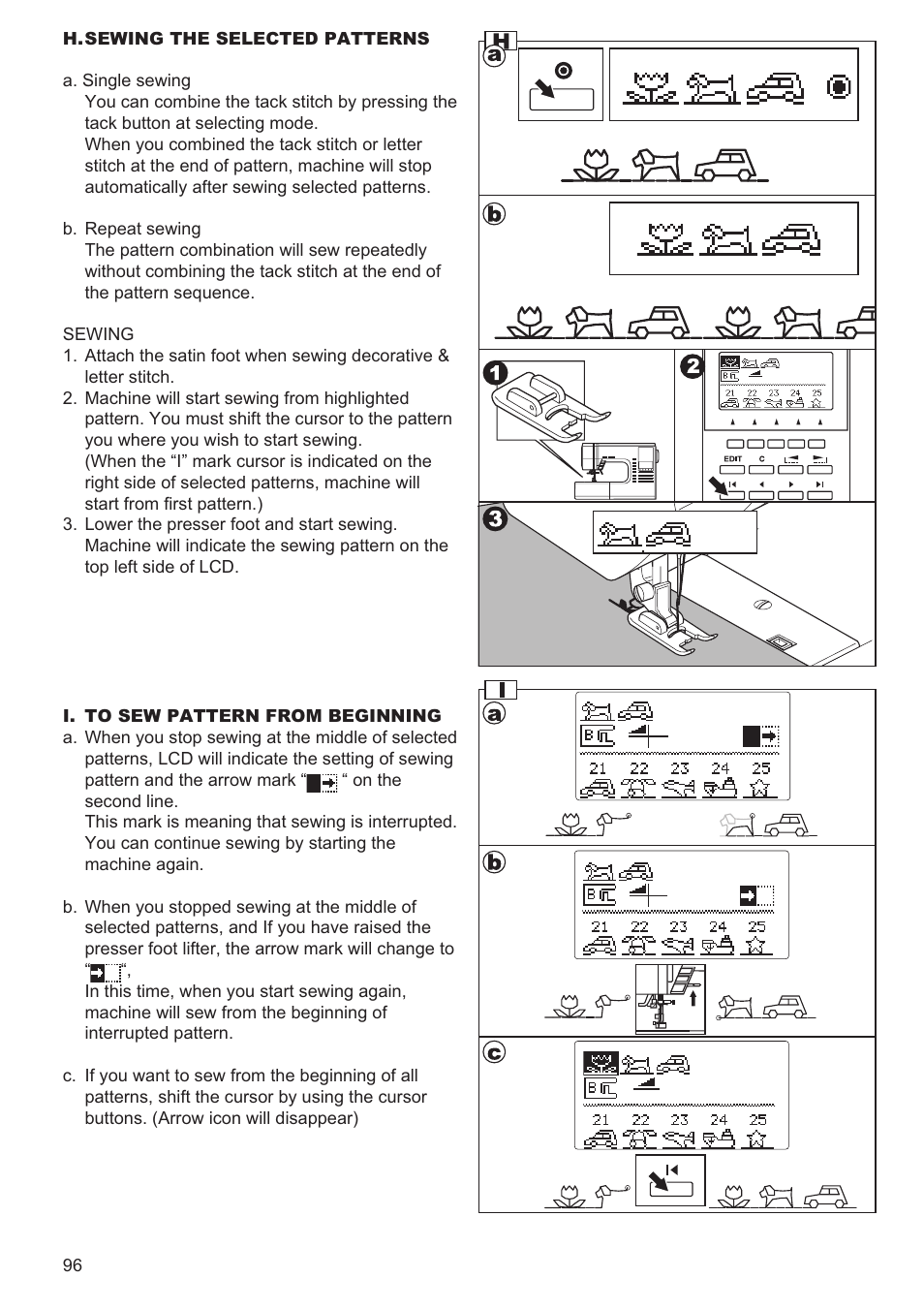 SINGER 9960 QUANTUM STYLIST User Manual | Page 96 / 108