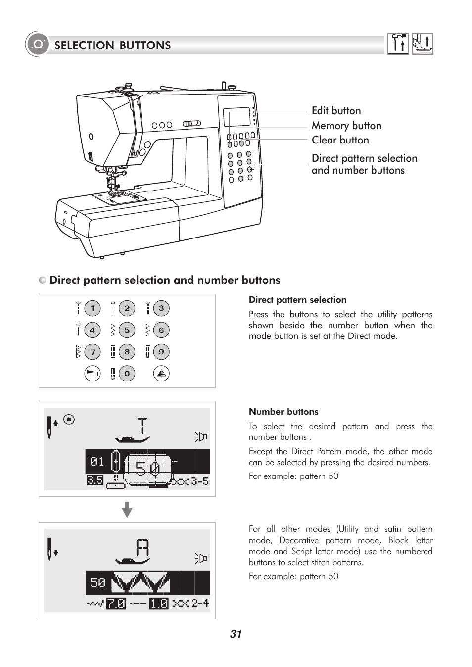 SINGER 9340 SIGNATURE User Manual | Page 36 / 91