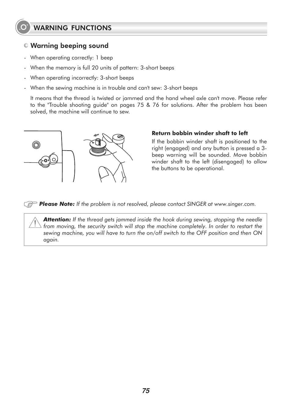 SINGER 9340 SIGNATURE User Manual | Page 80 / 91
