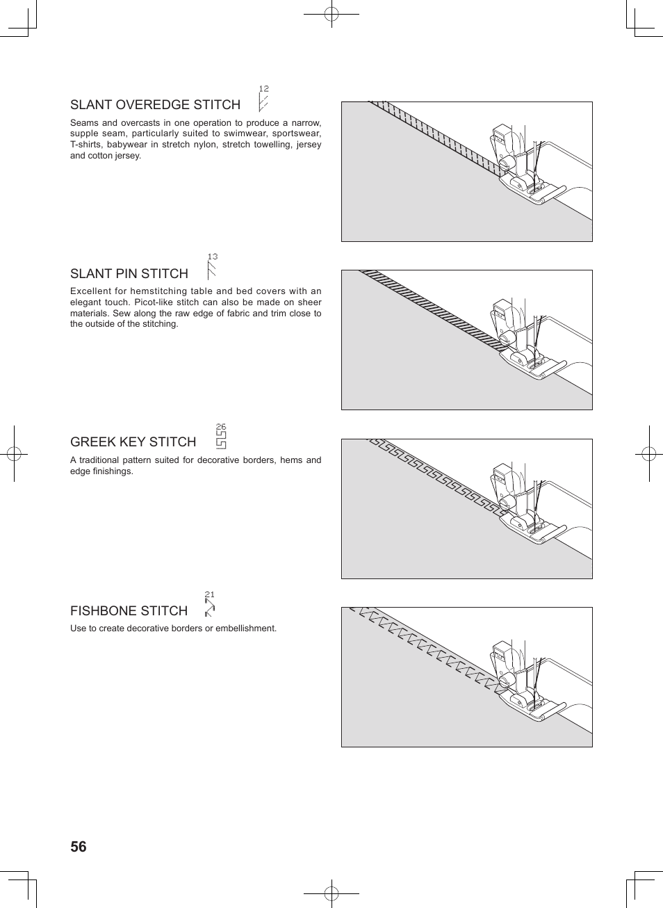 SINGER 8780 CURVY User Manual | Page 56 / 95