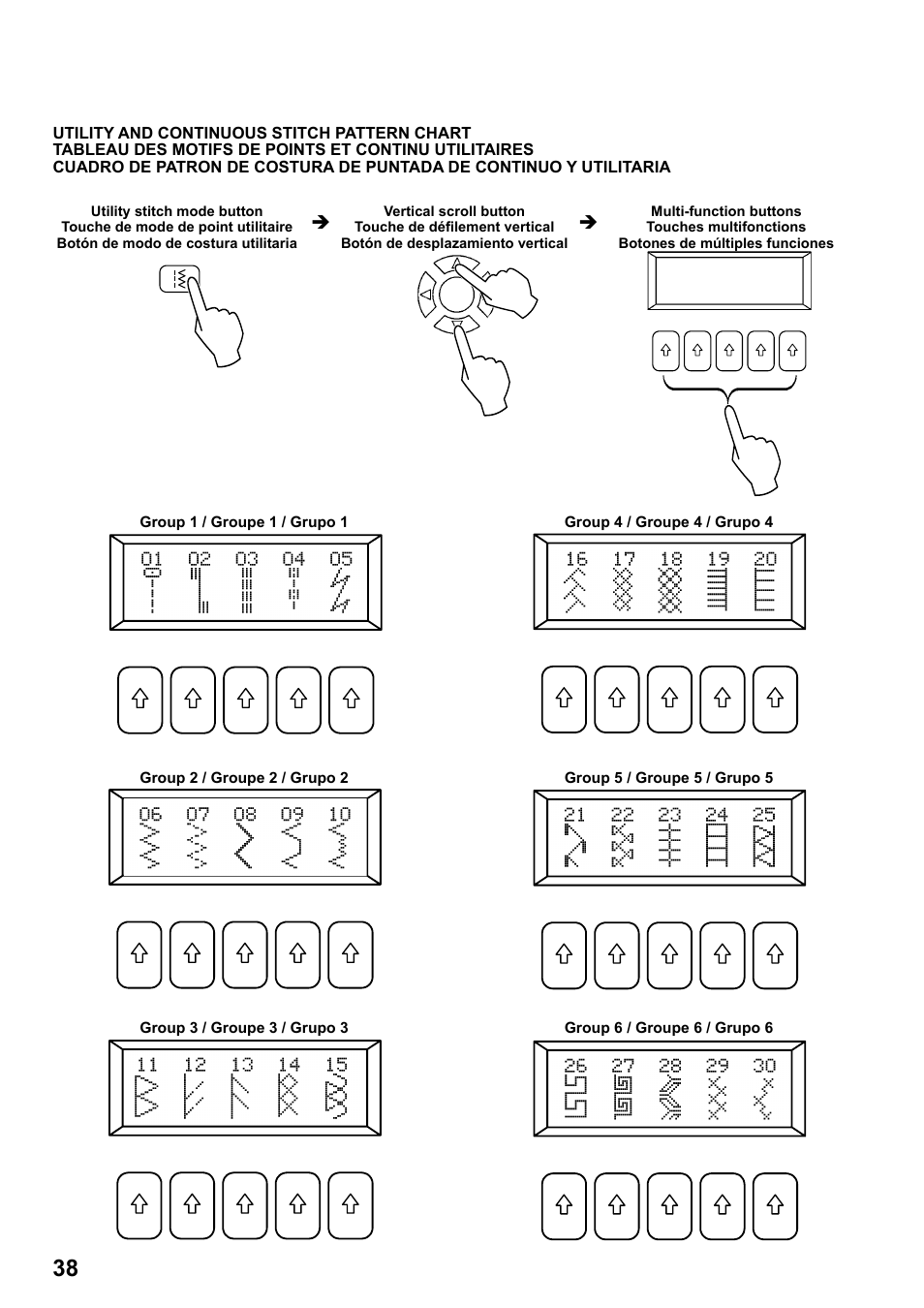 SINGER 8770 CURVY User Manual | Page 38 / 95