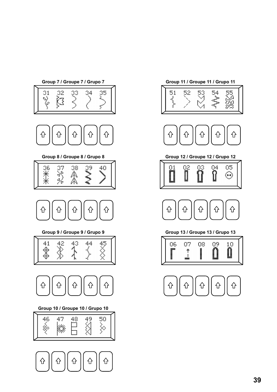 SINGER 8770 CURVY User Manual | Page 39 / 95
