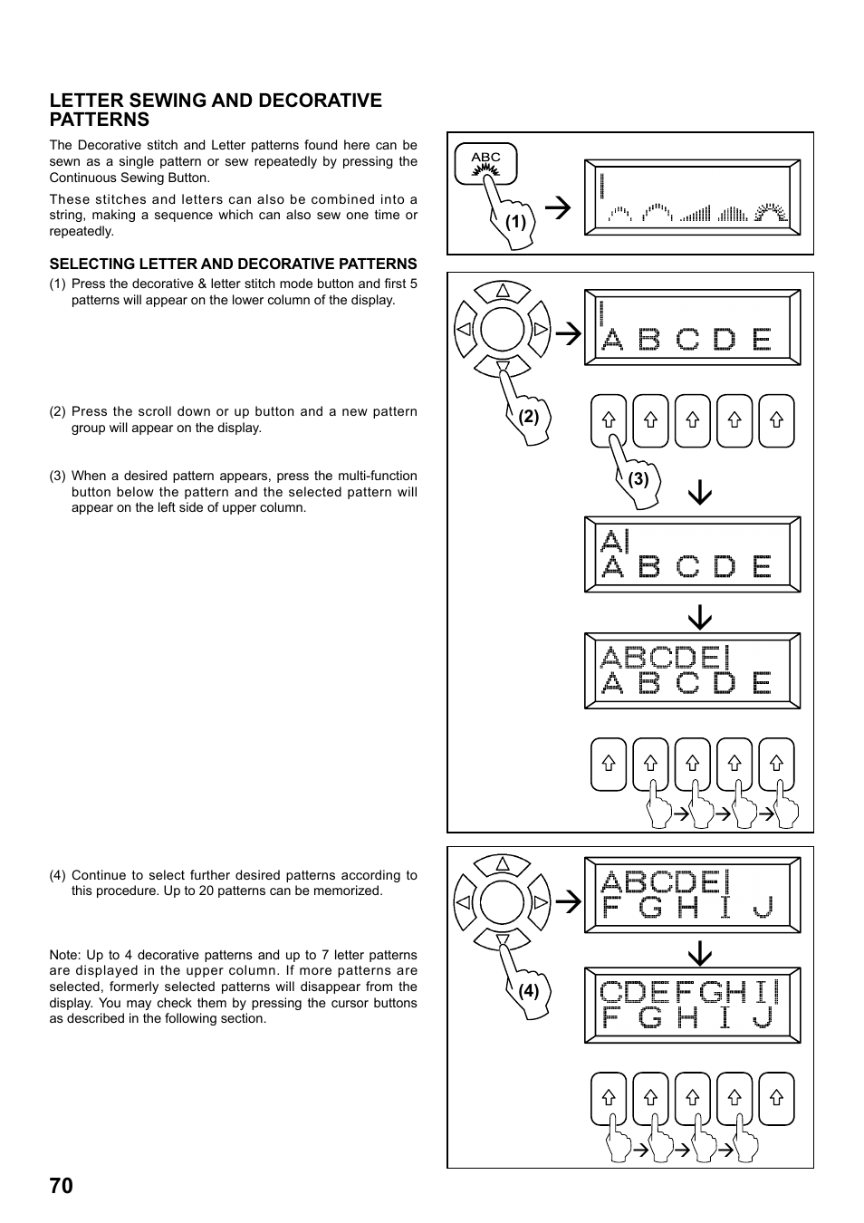 SINGER 8770 CURVY User Manual | Page 70 / 95
