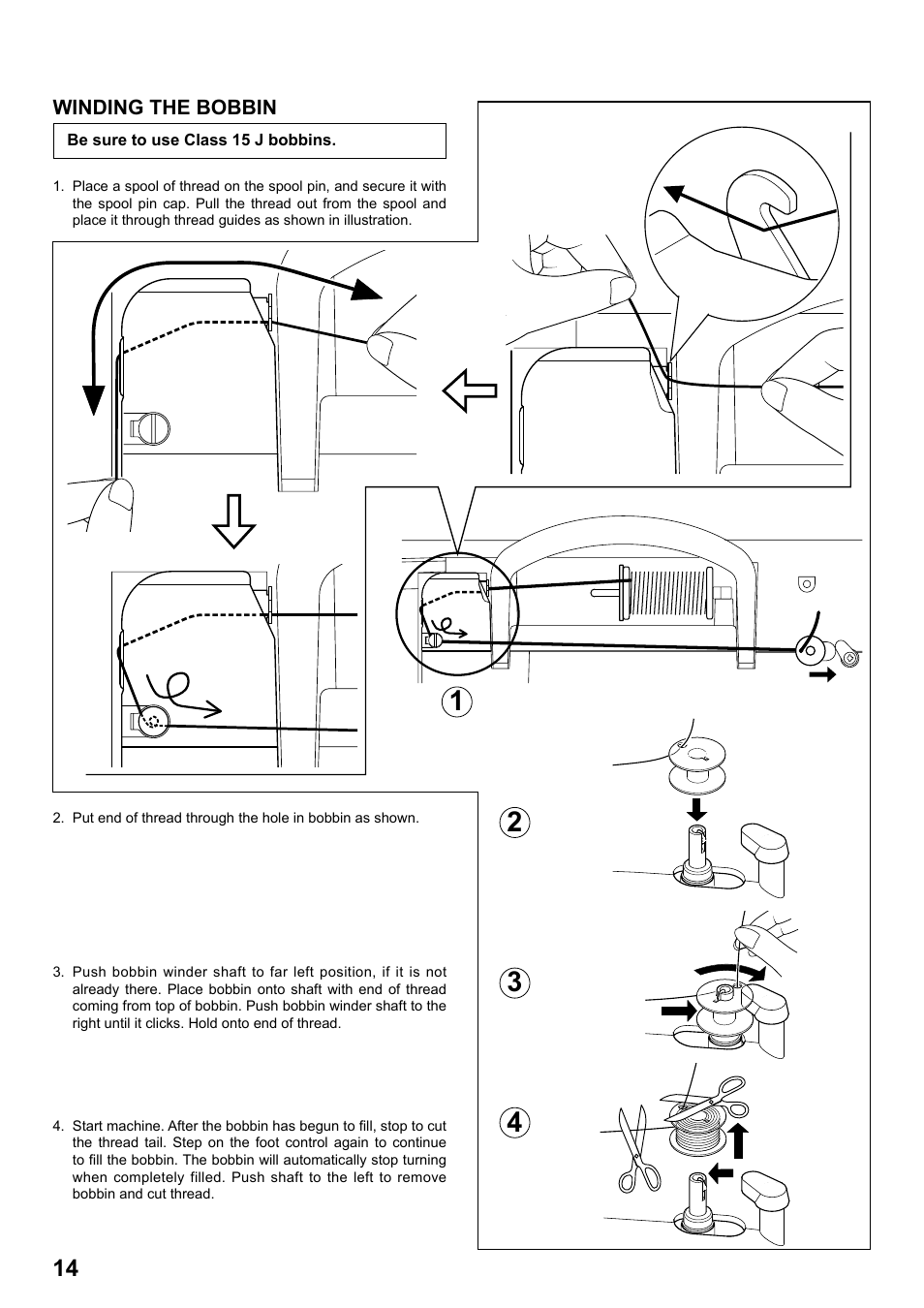 SINGER 8763 CURVY User Manual | Page 14 / 68