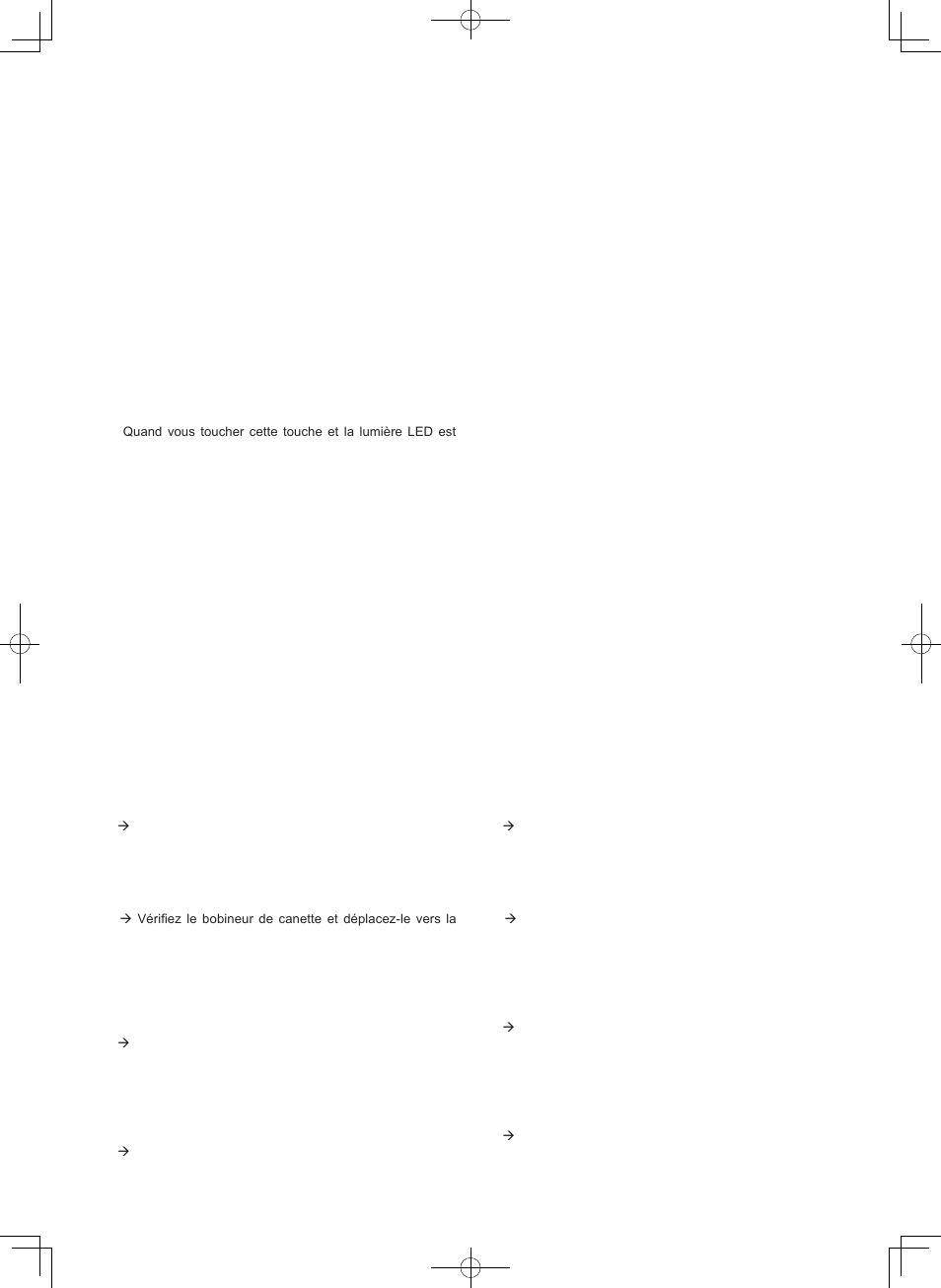 Message d’erreur, Mensaje de error | SINGER 7470 CONFIDENCE User Manual | Page 31 / 94