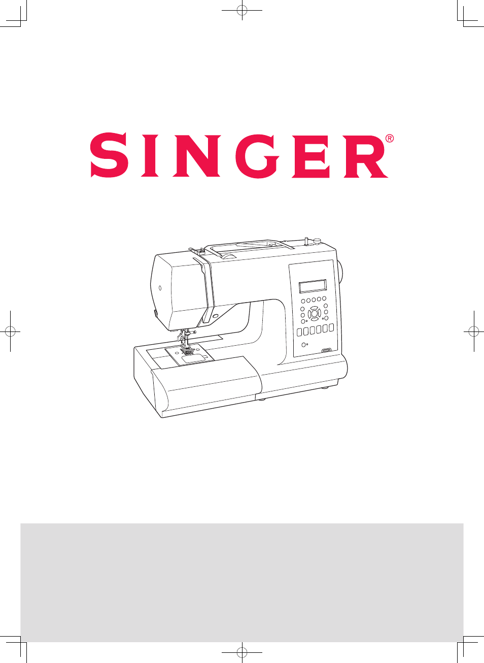 SINGER 7470 CONFIDENCE User Manual | Page 93 / 94