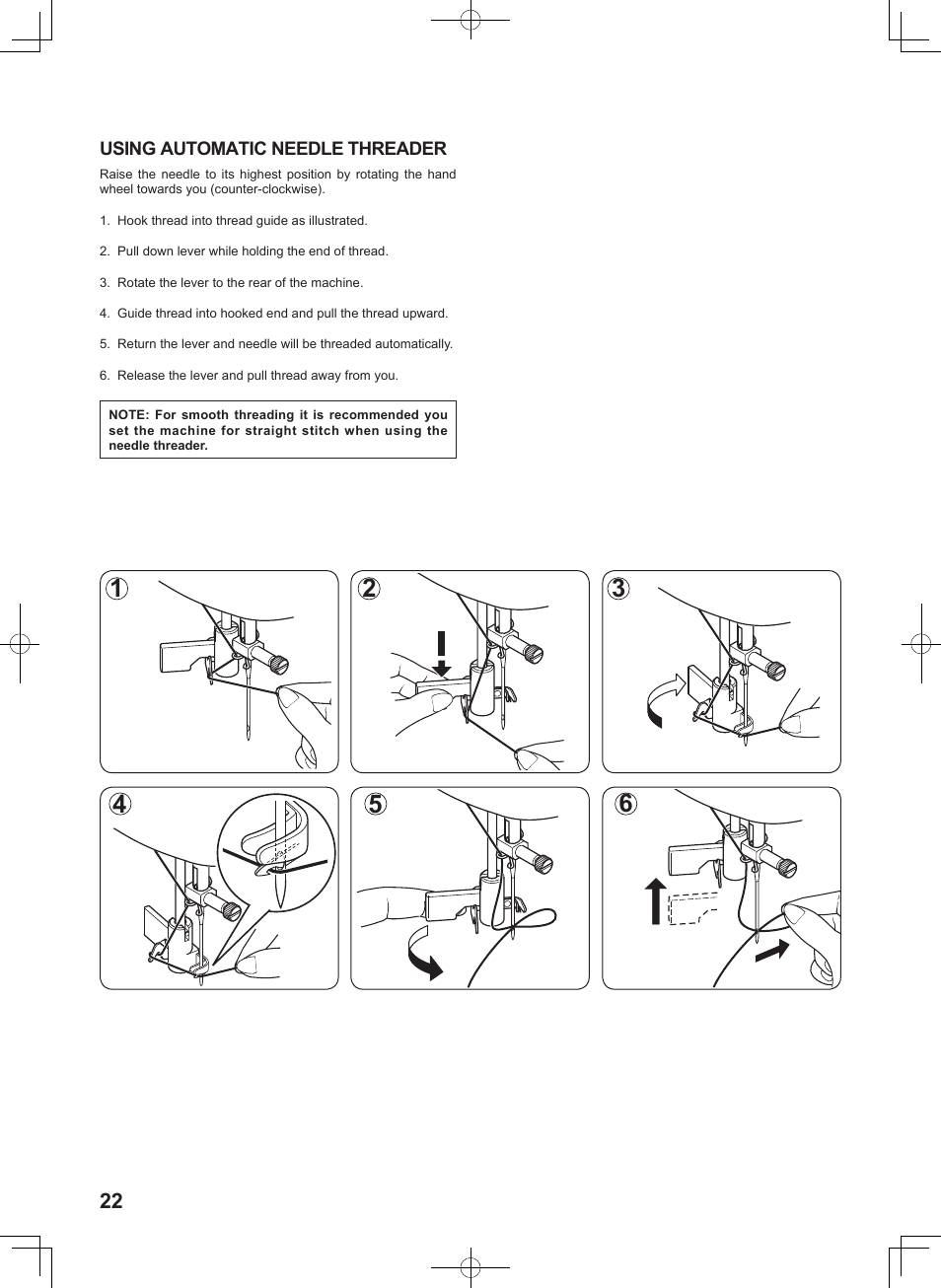 SINGER 7256 FASHION MATE Instruction Manual User Manual | Page 22 / 74