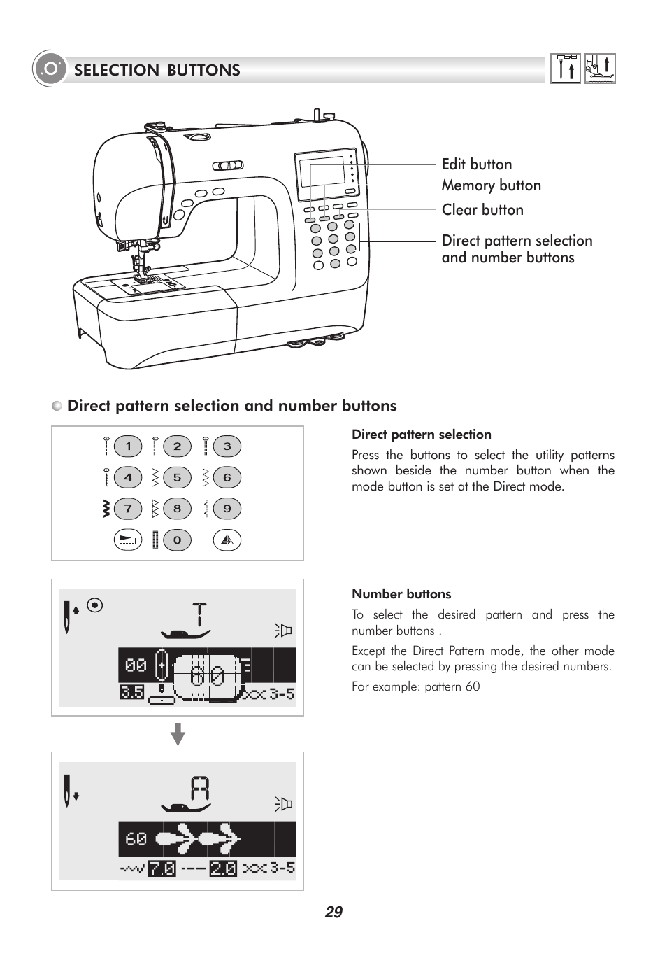 SINGER 2010 SUPERB Professional Instruction Manual User Manual | Page 34 / 84