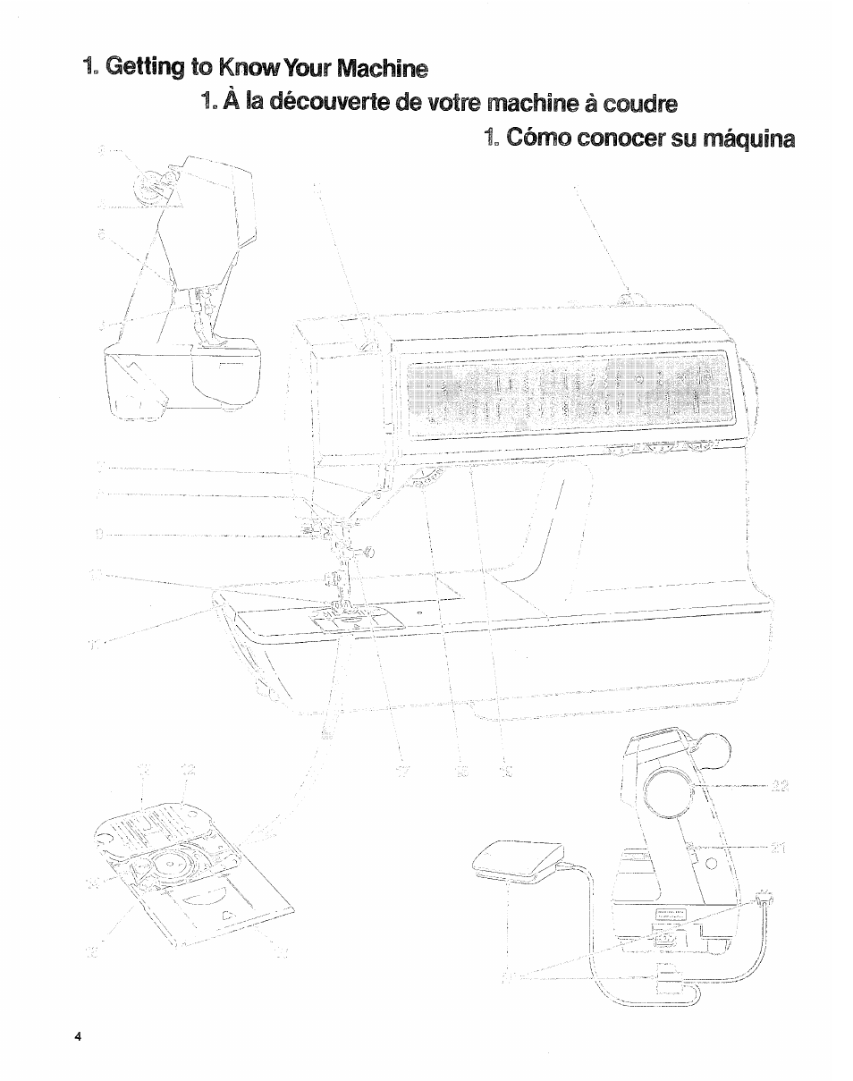 SINGER 2010 Touch Tronic Instruction Manual User Manual | Page 5 / 113